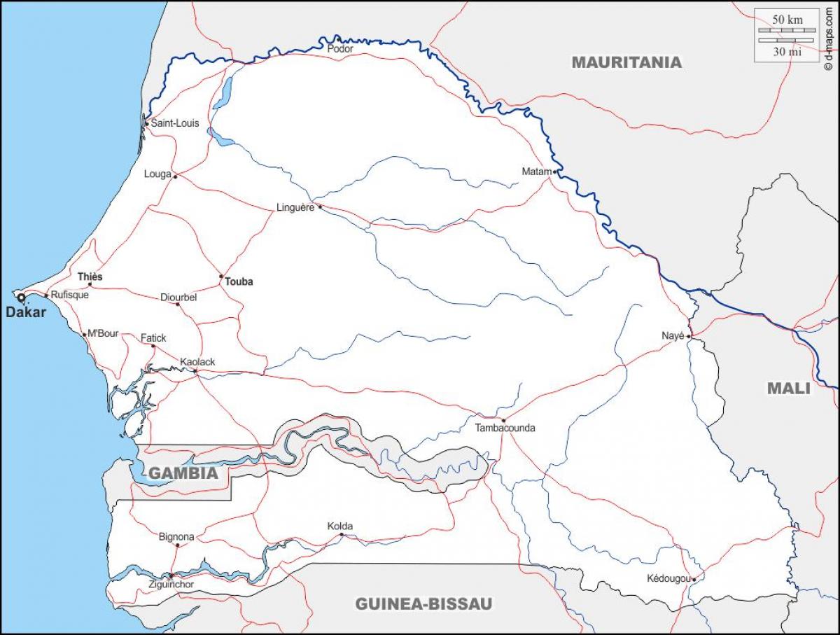 harta touba Senegal